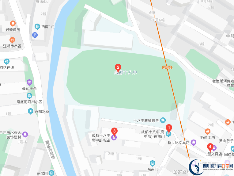 成都十八中學(xué)校地址在哪里？